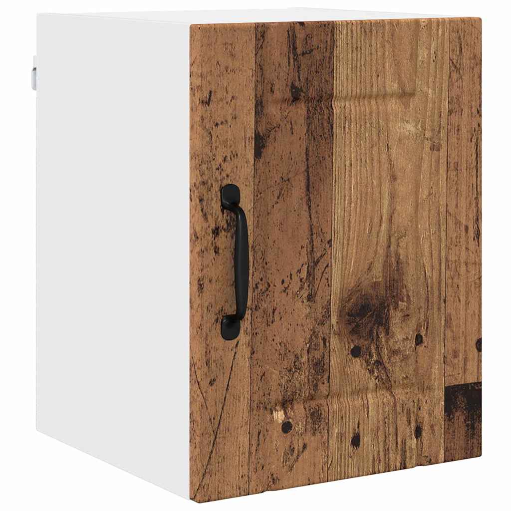 Dulap suspendat de bucatarie 2 pcs Lemn Vechi 30 x 31 x 40 cm — imaginea 6