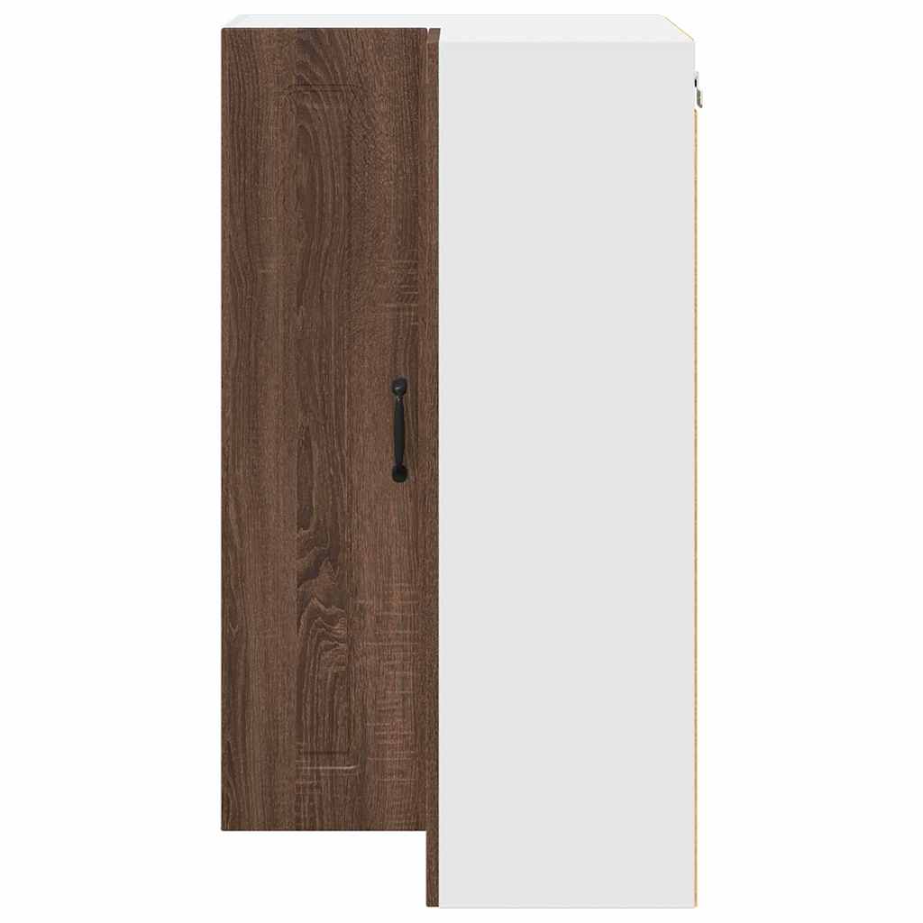 Dulap suspendat de bucatarie Stejar inchis 57 x 57 x 100 cm — imaginea 7