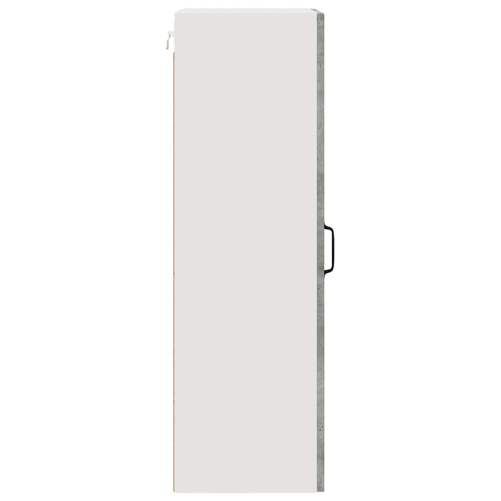 Dulap suspendat de bucatarie Gri din beton 40 x 31 x 100 cm — imaginea 8