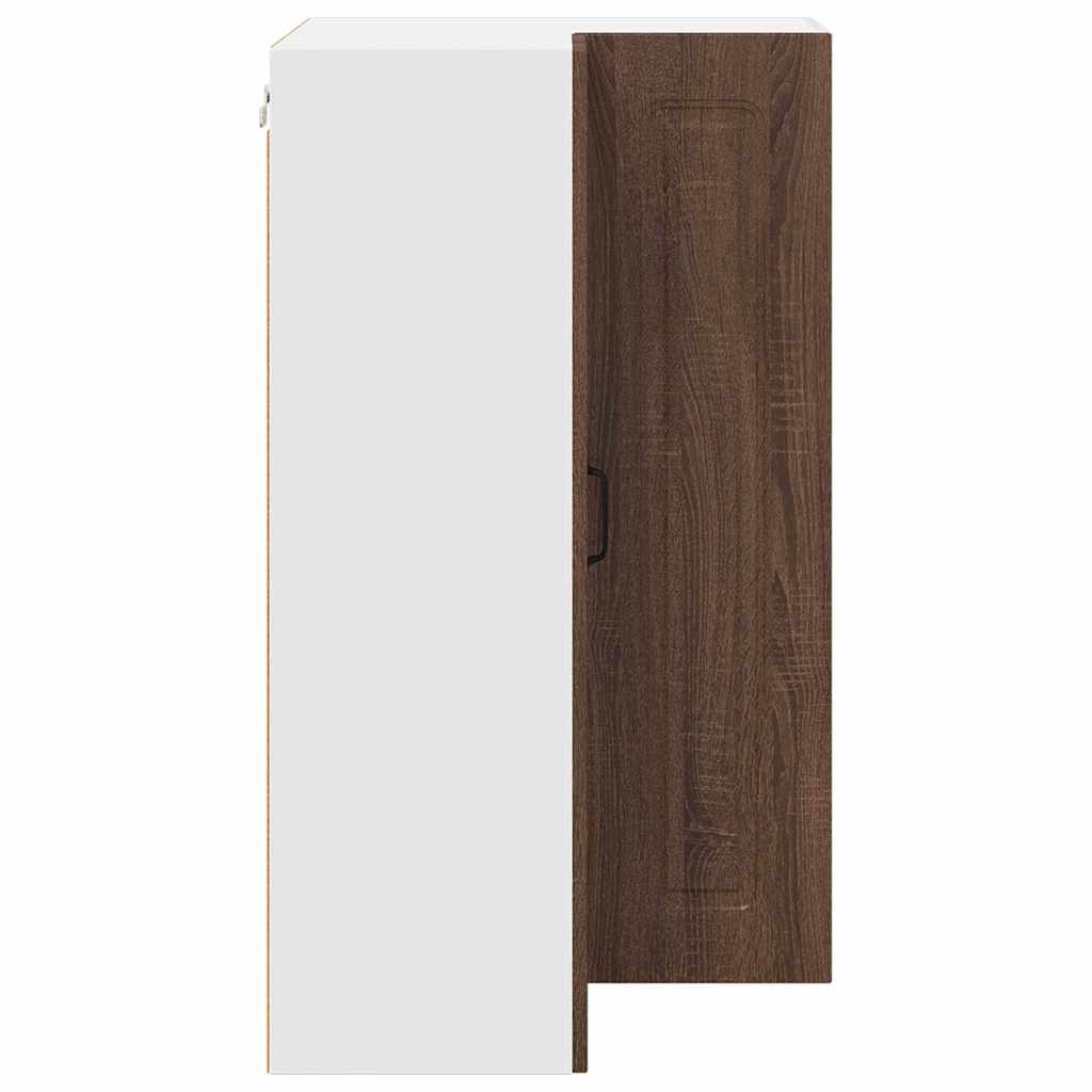 Dulap suspendat de bucatarie Stejar inchis 57 x 57 x 100 cm — imaginea 8