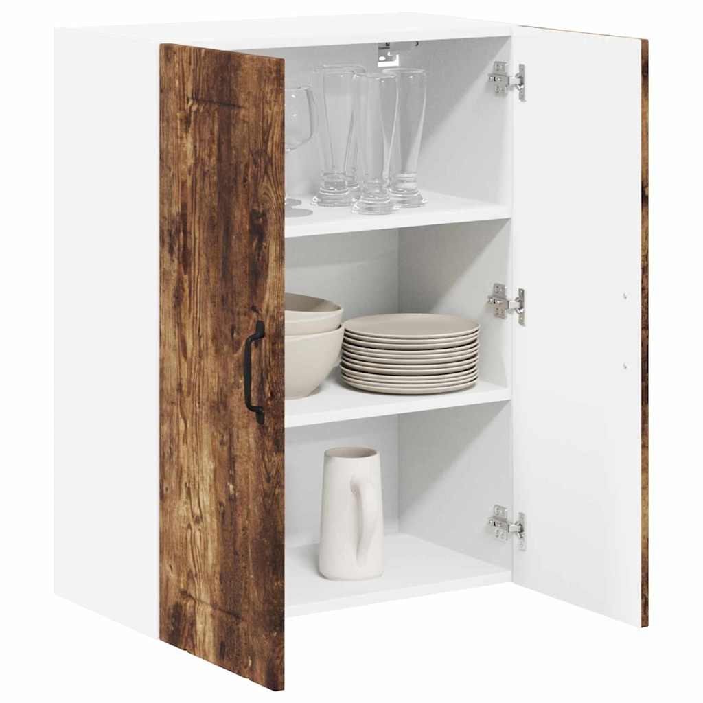 Dulap suspendat de bucatarie Stejar fumuriu 60 x 31 x 80 cm — imaginea 4