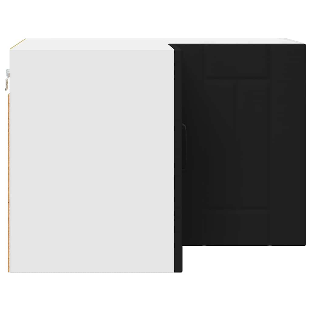 Dulap suspendat de bucatarie cu raft Negru 57 x 57 x 40 cm — imaginea 8