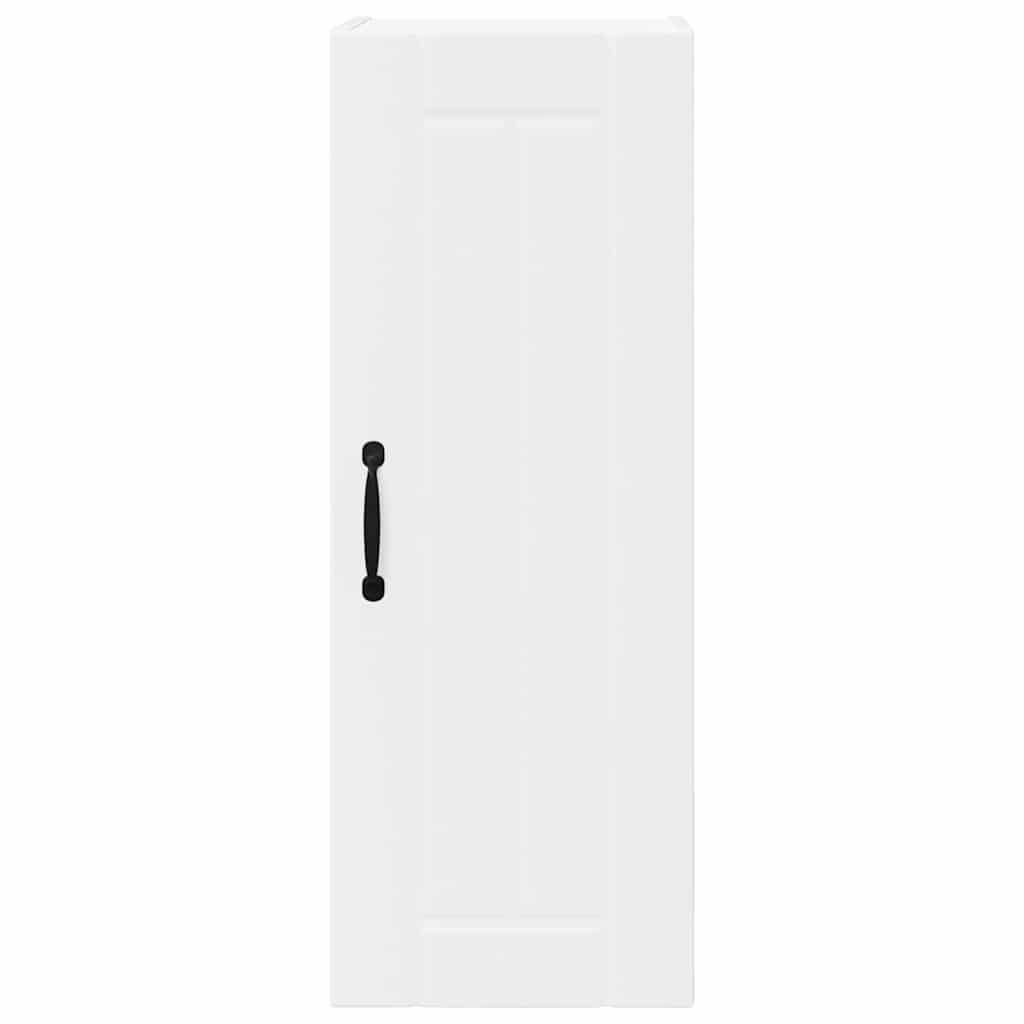 Dulap suspendat de bucatarie cu raft 2 pcs Alb 30 x 31 x 80 cm — imaginea 8