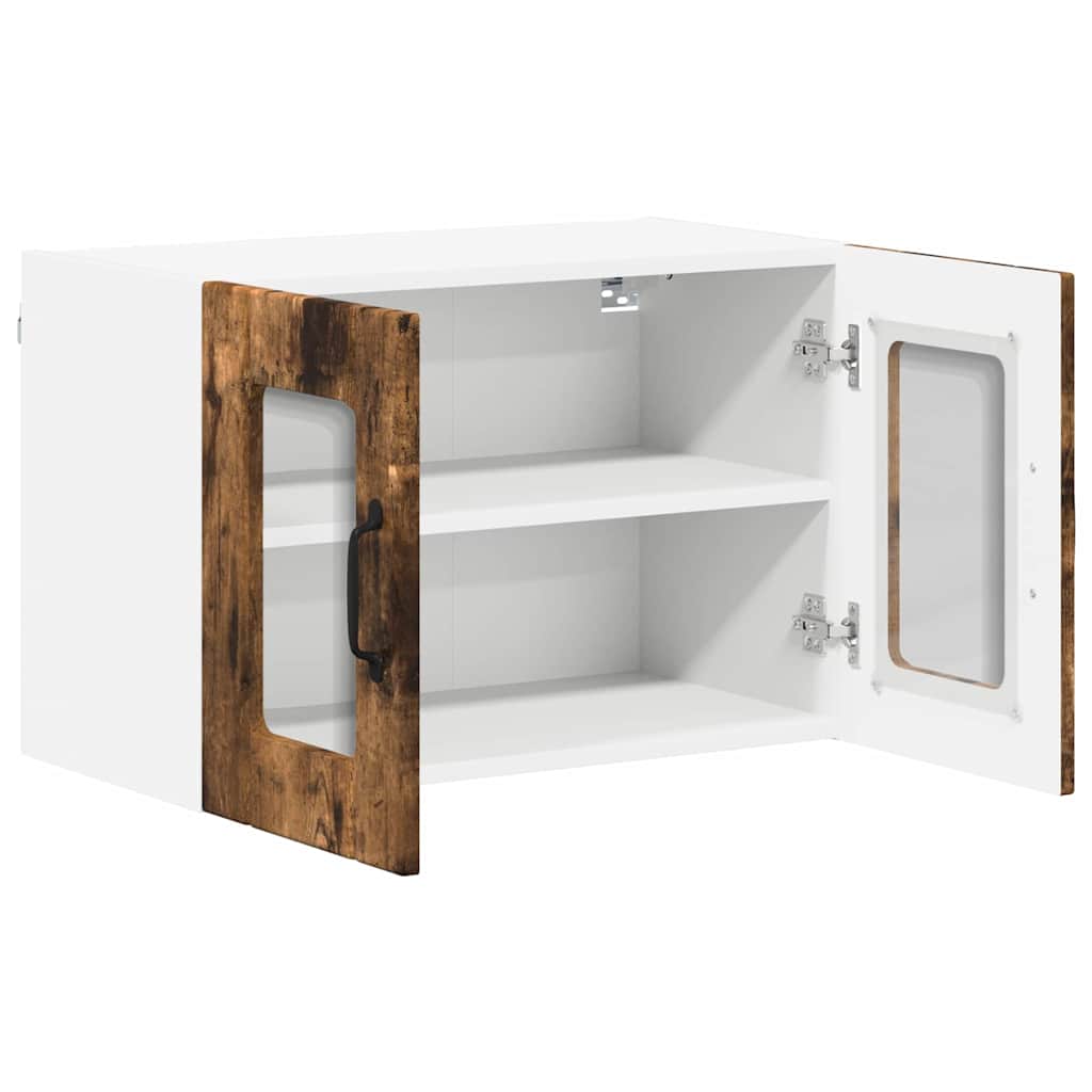 Dulap suspendat de bucatarie Stejar fumuriu 60 x 31 x 40 cm — imaginea 6