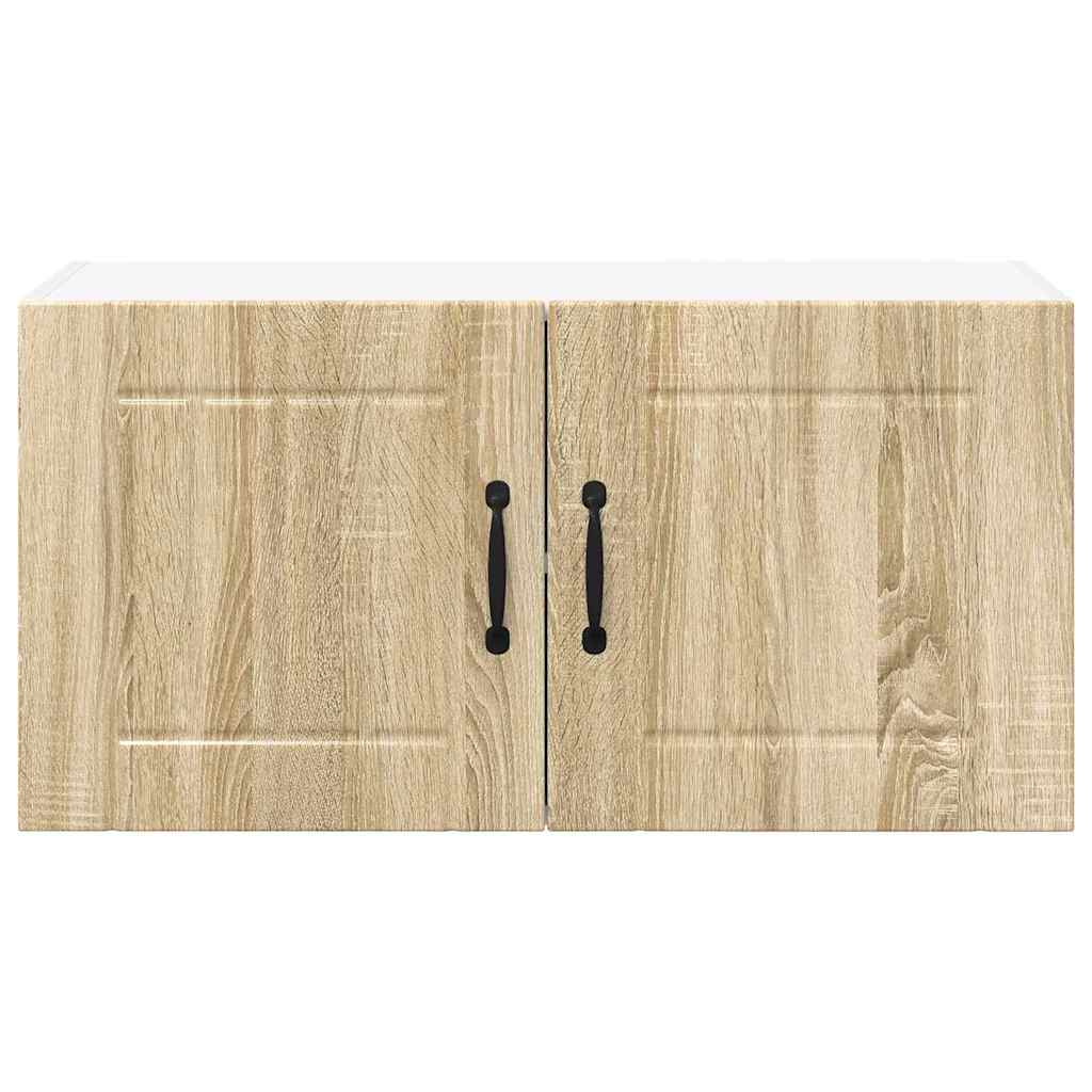 Dulap suspendat de bucatarie Stejar Sonoma 80 x 31 x 40 cm — imaginea 7