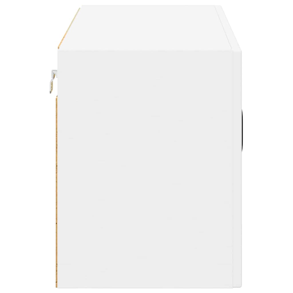 Dulap suspendat de bucatarie Alb 80 x 31 x 40 cm Lemn compozit — imaginea 8