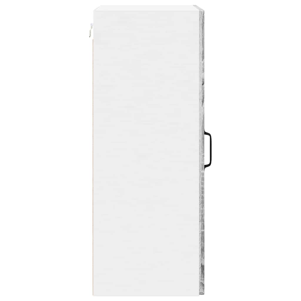 Dulap suspendat de bucatarie cu raft Gri Sonoma 40 x 31 x 80 cm — imaginea 8