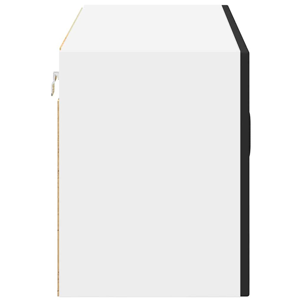 Dulap suspendat de bucatarie cu raft Negru 80 x 31 x 40 cm — imaginea 8