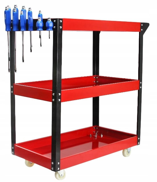 Raft mobil pentru service 79x66.5x36.5 cm XM66604 — imaginea 2