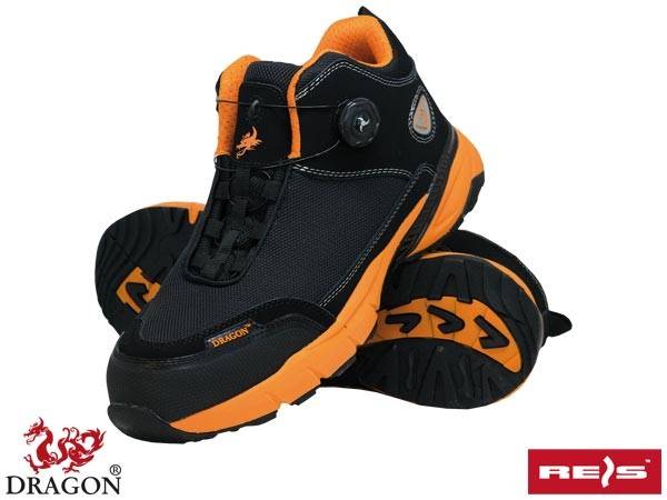 Bocanci de protectie, BRBOOSTER SB, cu bombeu compozit Negru