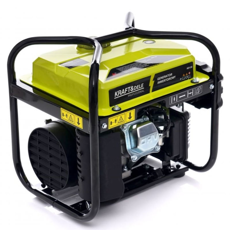 Generator de curent, Kraft&Dele, pe benzina, tip invertor, 2000W, 230V, 4CP