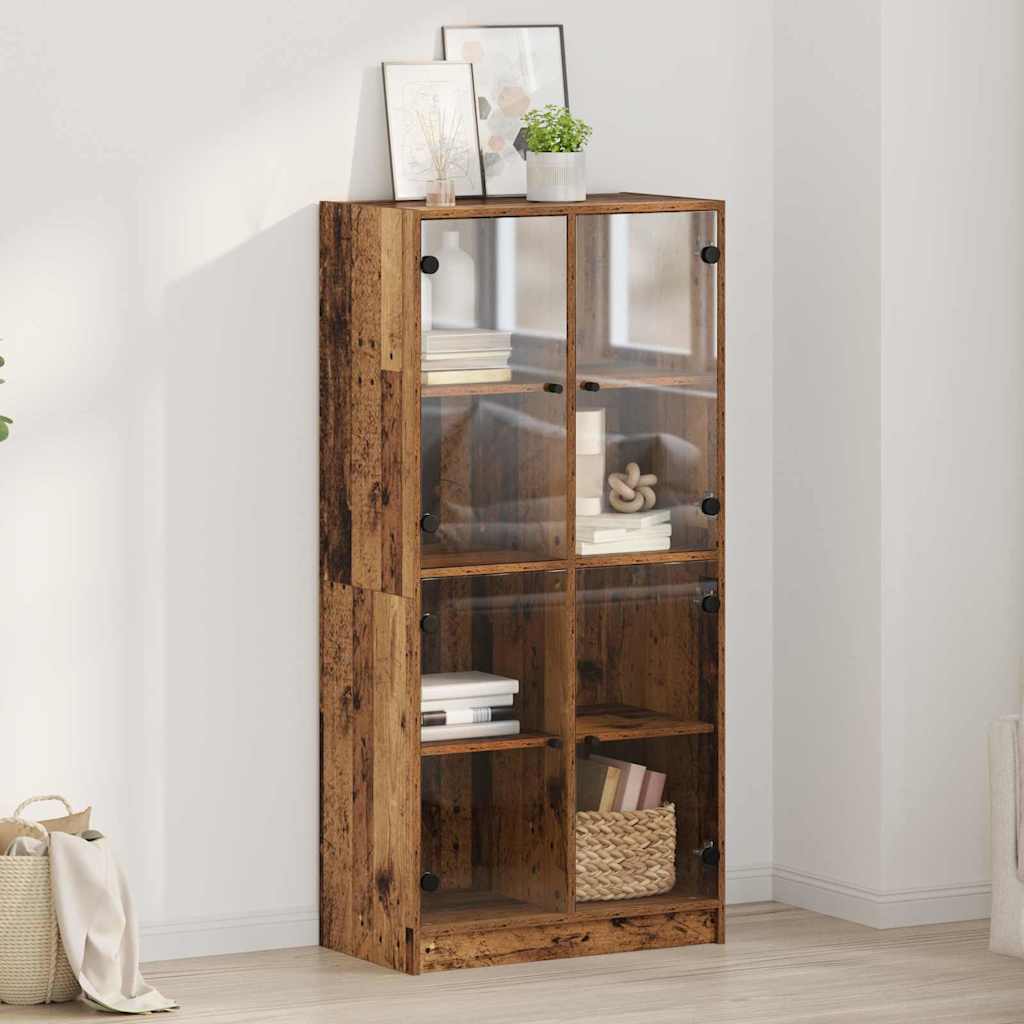 Bufet Lemn Vechi 68 x 37 x 142 cm Lemn compozit — imaginea 2