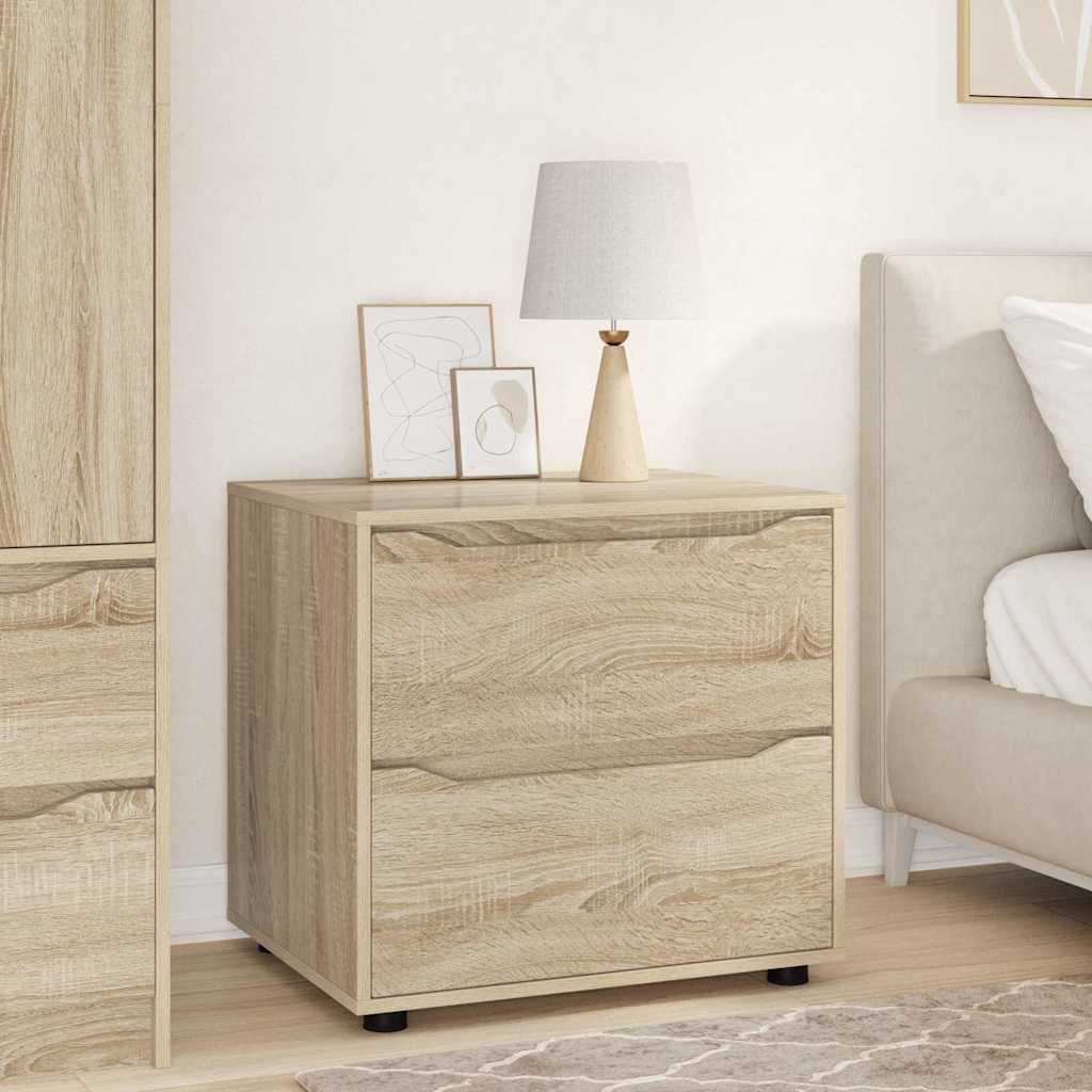 Dulap de depozitare Stejar Sonoma 60 x 48 x 57 cm Lemn compozit — imaginea 2