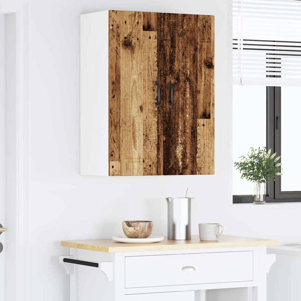 Dulap suspendat de bucatarie cu raft Lemn Vechi 30 x 31 x 80 cm — imaginea 5