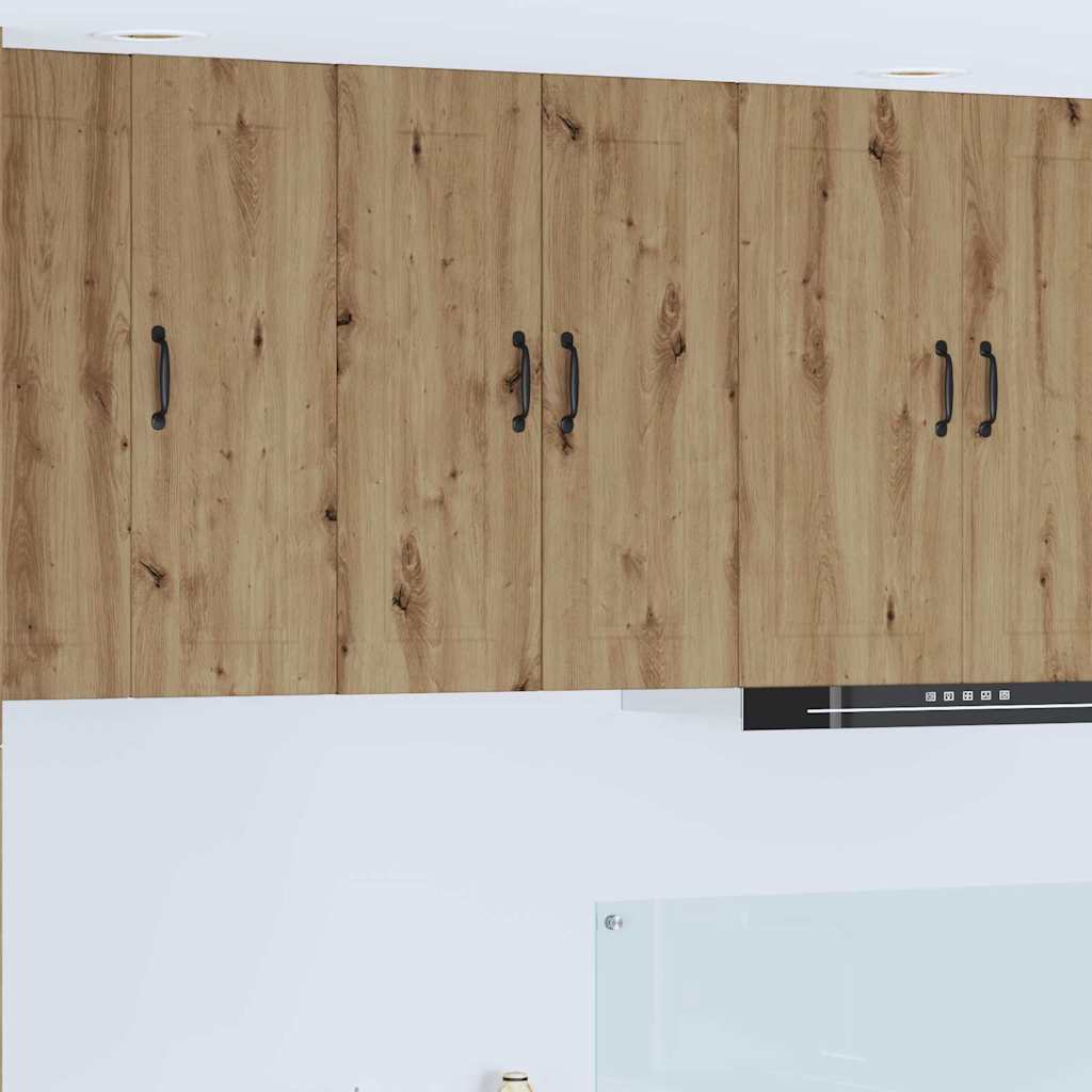 Dulap suspendat de bucatarie Stejar Artizanal 60 x 31 x 80 cm — imaginea 2
