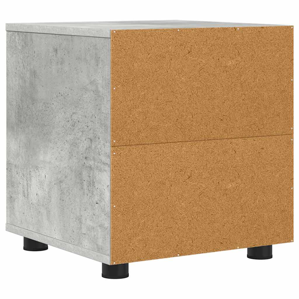 Dulap de Baie Gri din beton 40,5 x 40 x 44 cm Lemn compozit