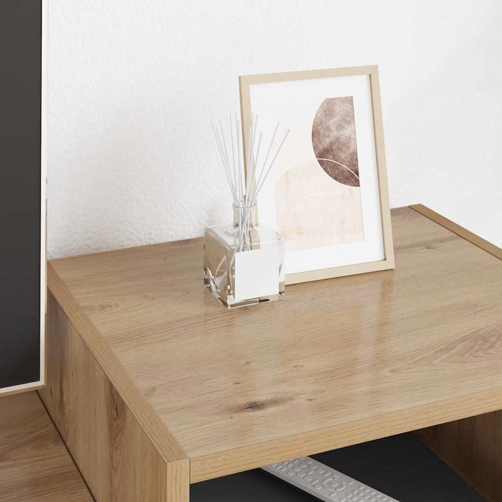 Cabinet TV Stejar Artizanal 160 x 35 x 55 cm Lemn compozit — imaginea 5