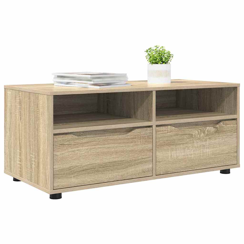 Cabinet TV Stejar Sonoma 100 x 48 x 43 cm Lemn compozit — imaginea 4