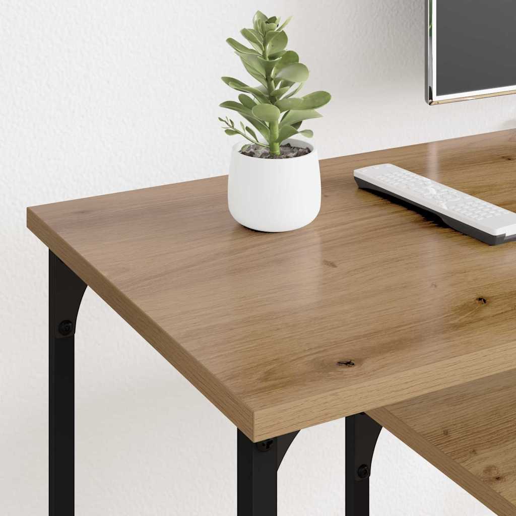 Cabinet TV Stejar Artizanal 102 x 35 x 45,5 cm — imaginea 5