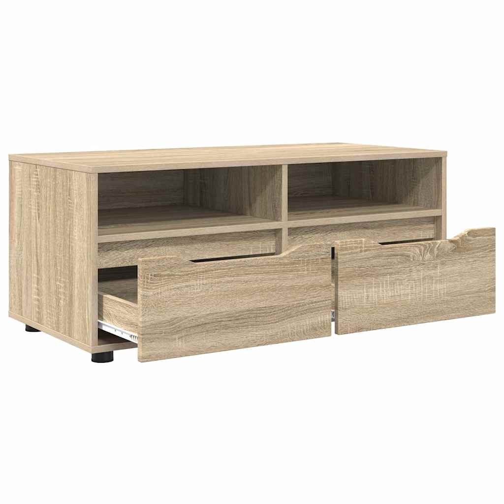 Cabinet TV Stejar Sonoma 100 x 48 x 43 cm Lemn compozit — imaginea 6