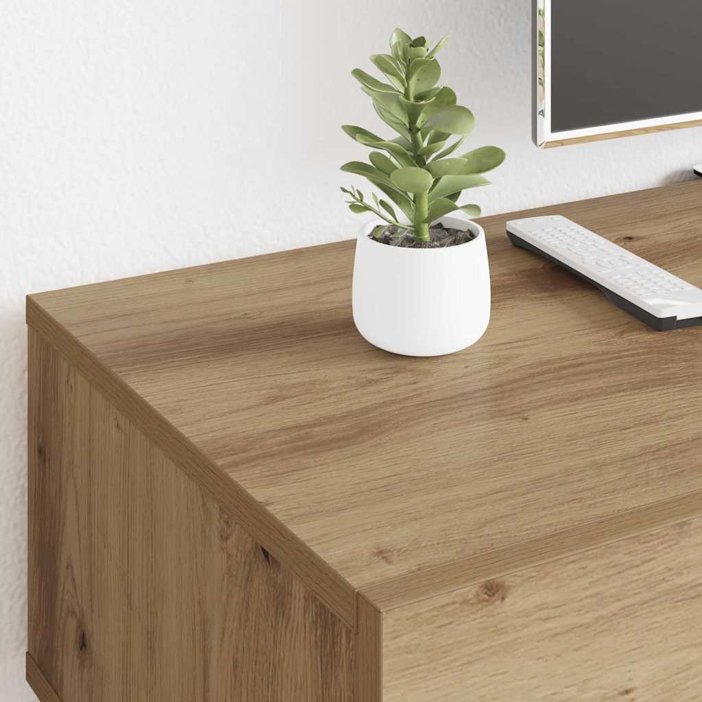 Cabinet TV stejar artizanal 150 x 36 x 30 cm Lemn compozit — imaginea 5