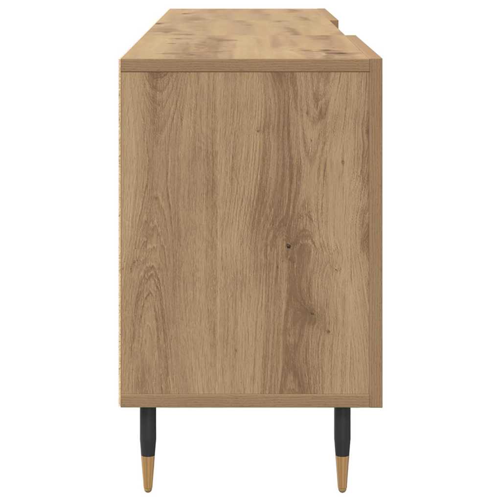 Cabinet TV stejar artizanal 150 x 30 x 50 cm Lemn compozit — imaginea 7