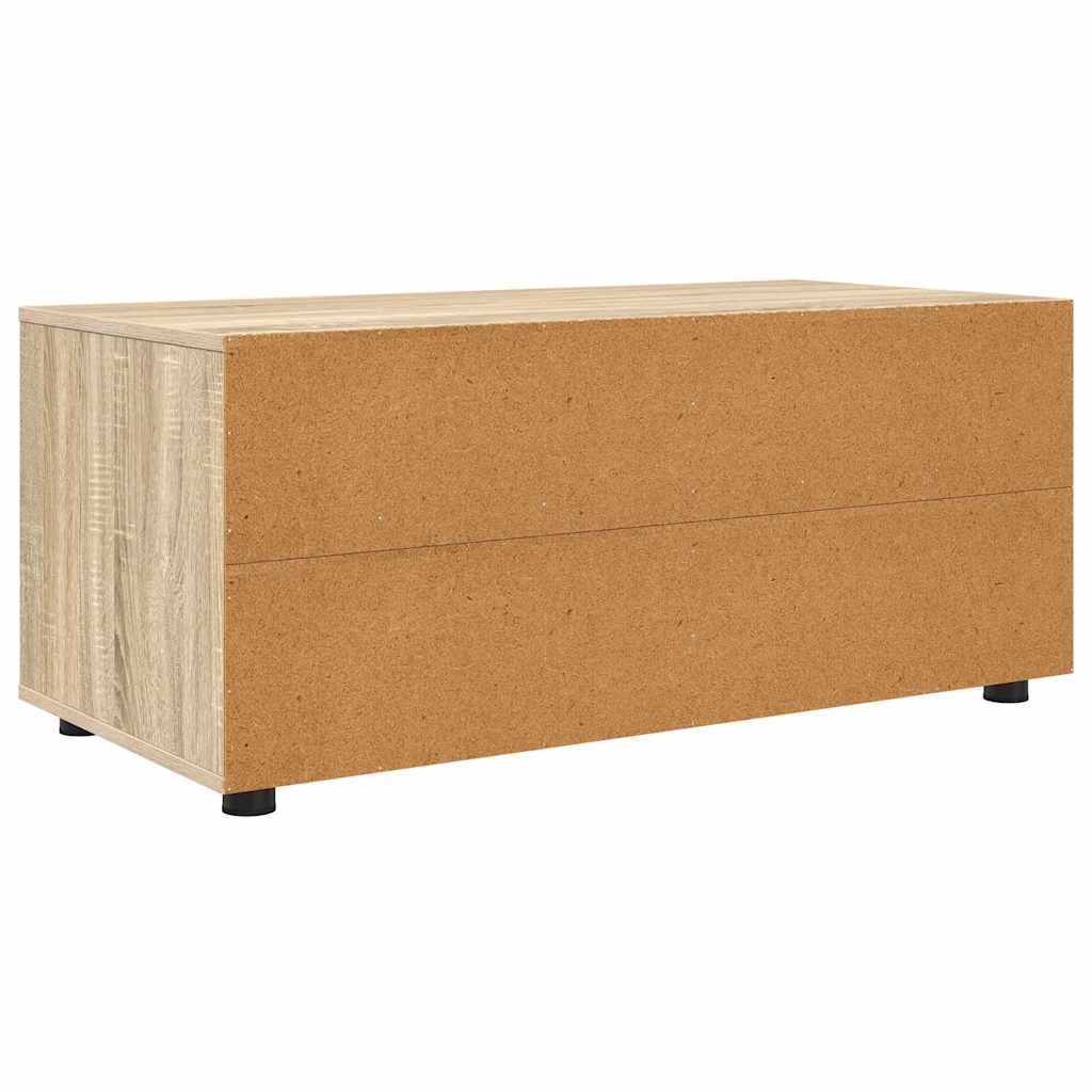 Cabinet TV Stejar Sonoma 100 x 48 x 43 cm Lemn compozit — imaginea 9