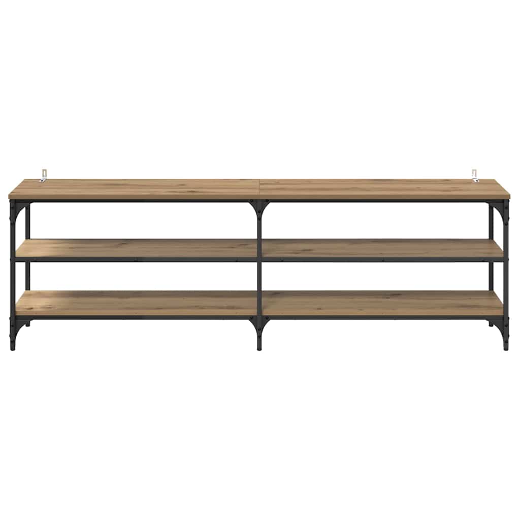 Cabinet TV Stejar Artizanal 160 x 30 x 50 cm — imaginea 6