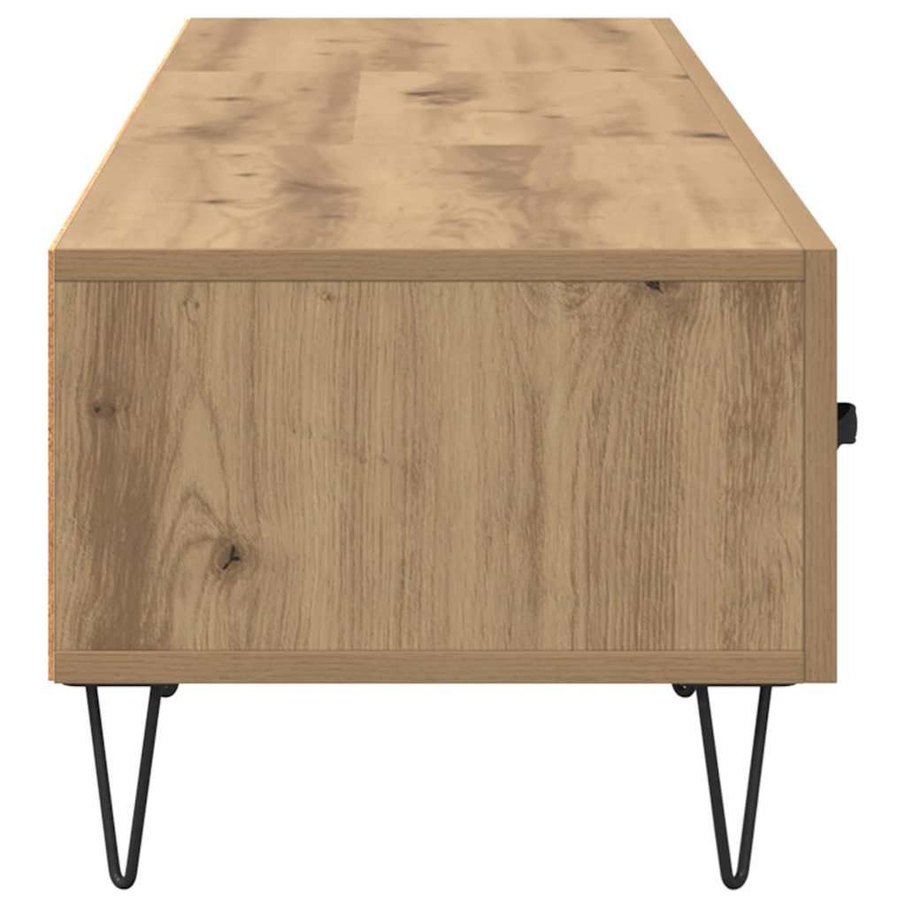 Cabinet TV stejar artizanal 150 x 36 x 30 cm Lemn compozit — imaginea 8