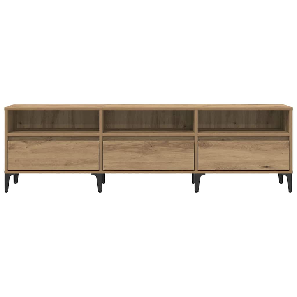 Cabinet TV stejar artizanal 150 x 30 x 44.5 cm Lemn compozit — imaginea 6