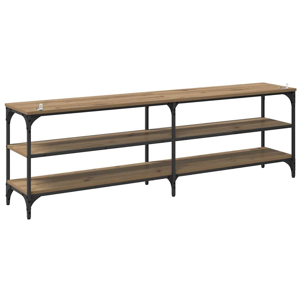 Cabinet TV Stejar Artizanal 160 x 30 x 50 cm — imaginea 8