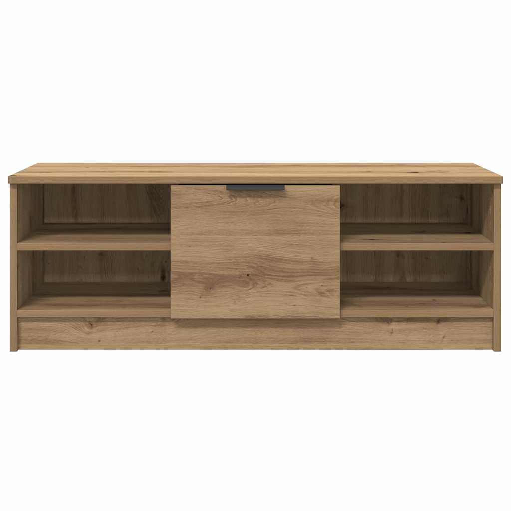 Cabinet TV Stejar Artizanal 102 x 35 x 36,5 cm Lemn compozit — imaginea 7