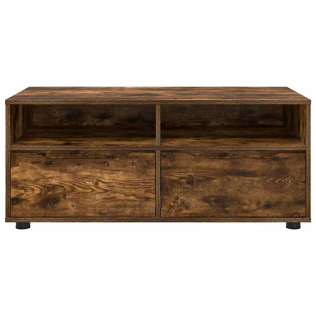 Cabinet TV Stejar fumuriu 100 x 48 x 43 cm Lemn compozit — imaginea 7