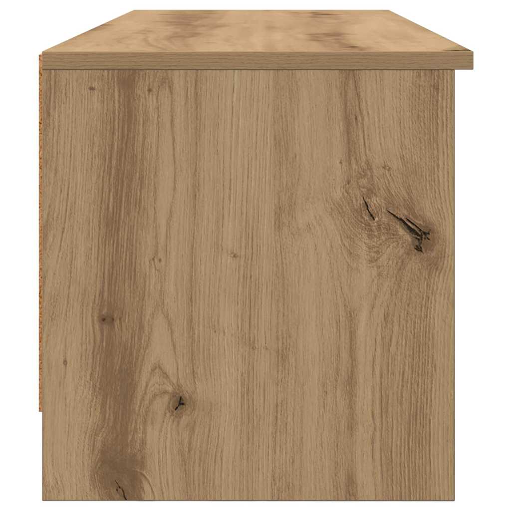 Cabinet TV Stejar Artizanal 102 x 35 x 36,5 cm Lemn compozit — imaginea 8