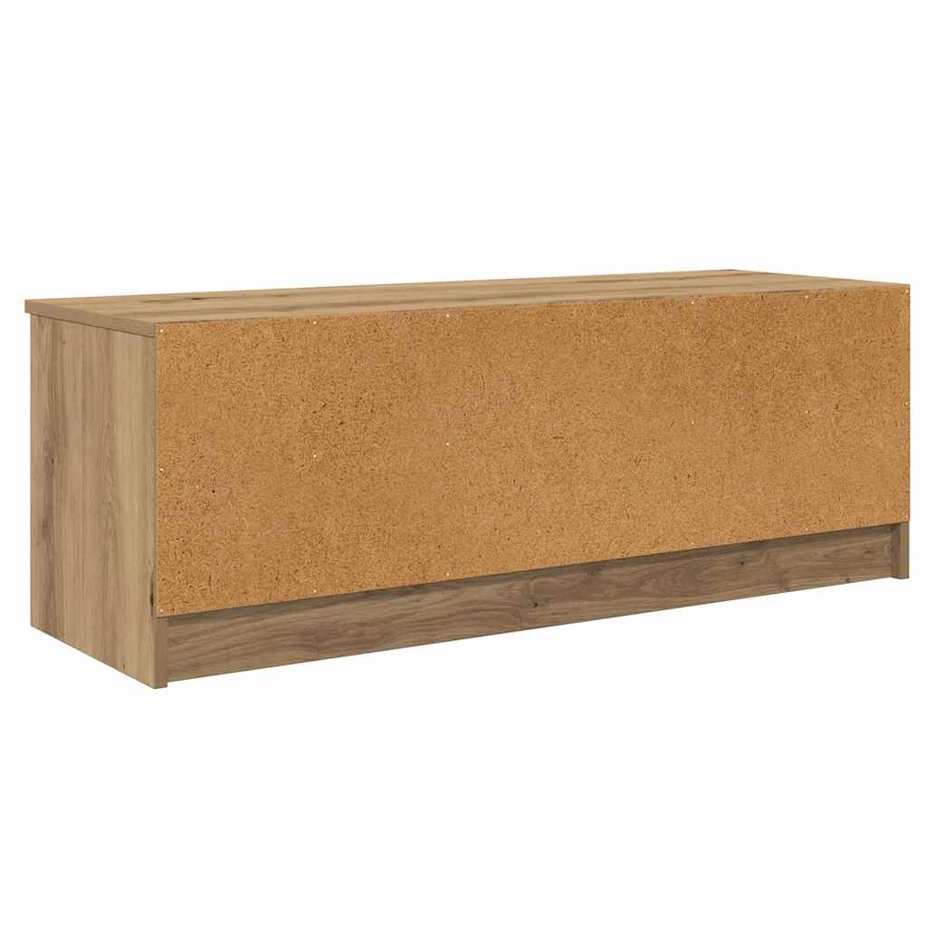 Cabinet TV Stejar Artizanal 102 x 35 x 36,5 cm Lemn compozit — imaginea 9