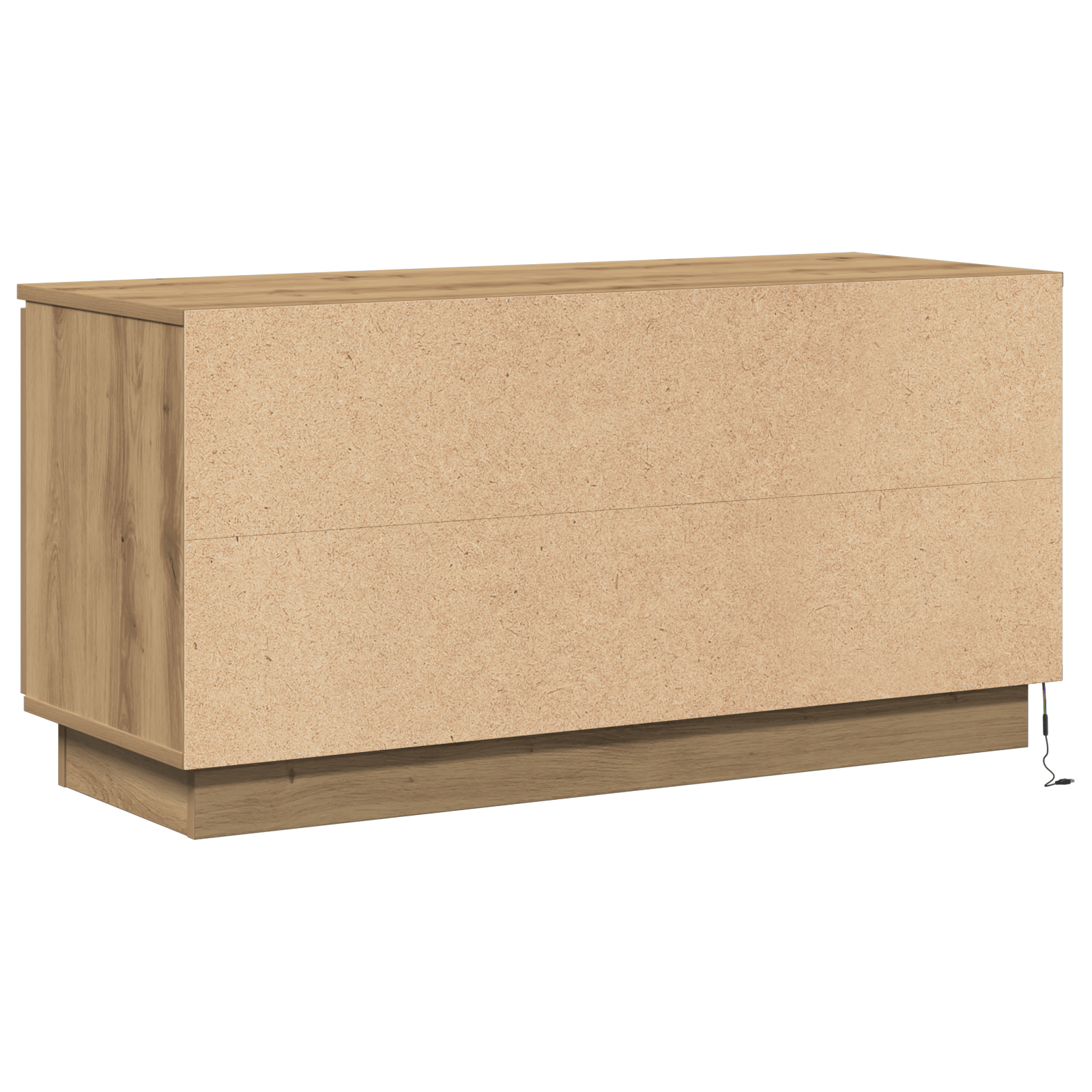 Cabinet TV Stejar Artisanal 100x38x49 cm Lemn Prelucrat — imaginea 8