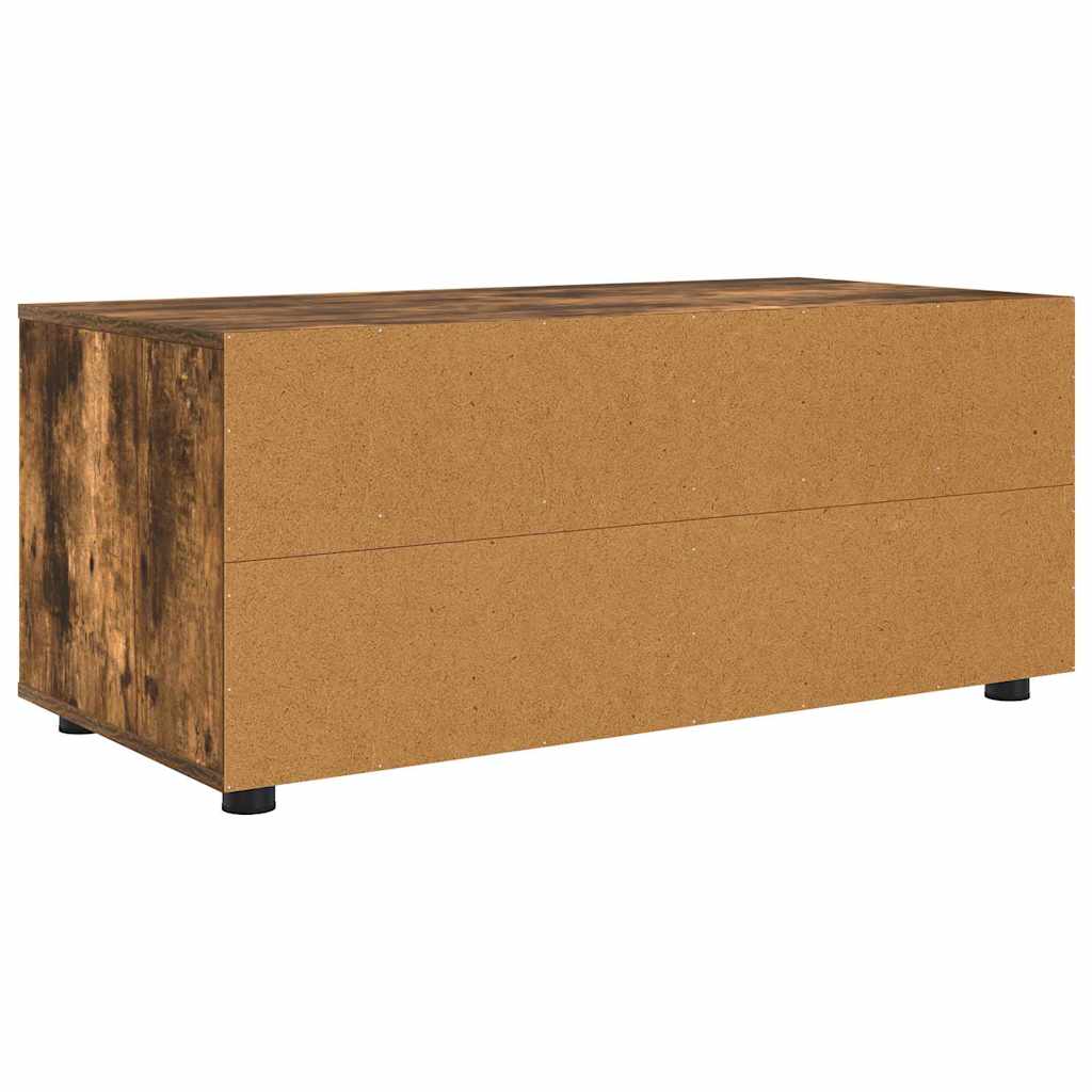 Cabinet TV Stejar fumuriu 100 x 48 x 43 cm Lemn compozit — imaginea 9
