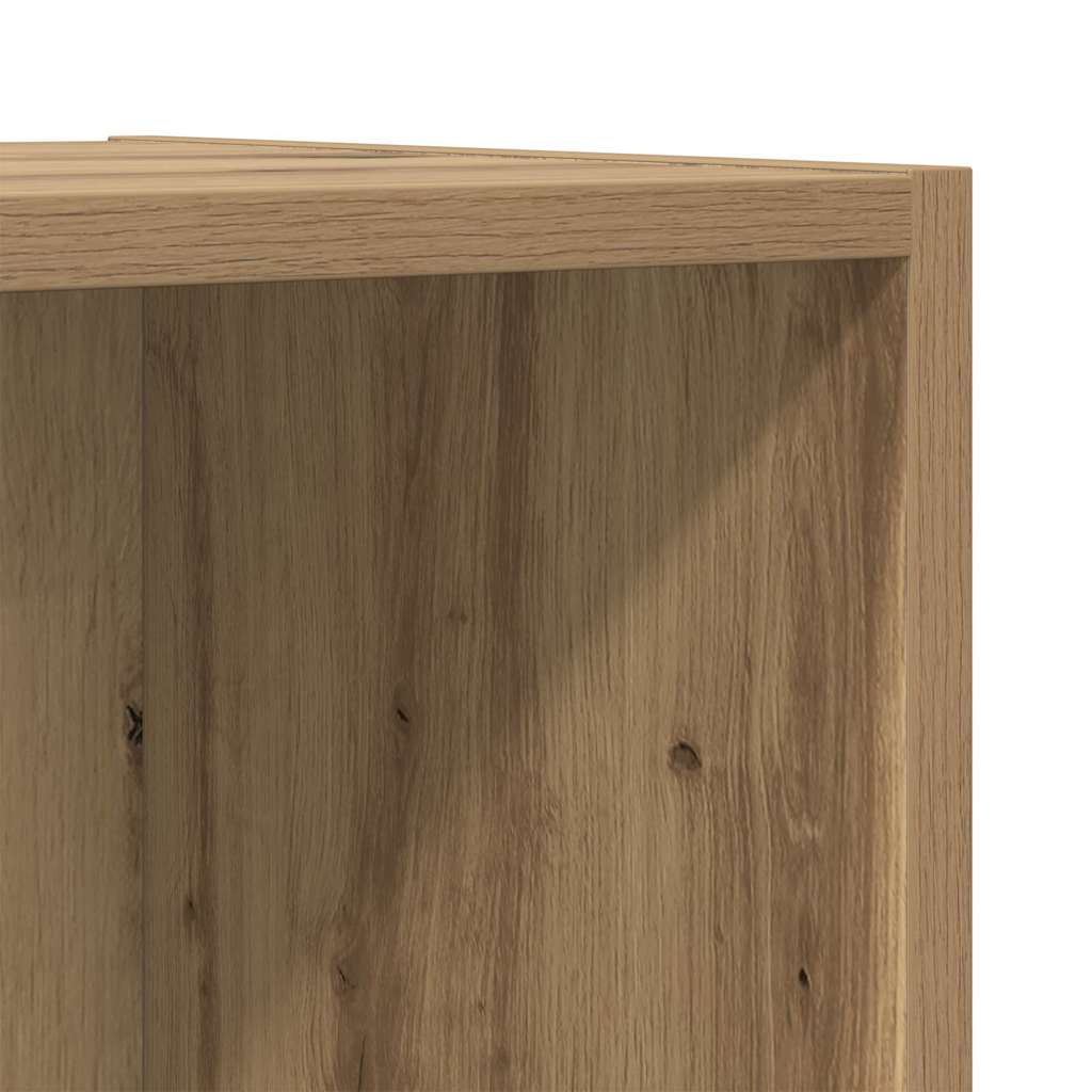 Cabinet TV stejar artizanal 37 x 37 x 142.5 cm Lemn compozit — imaginea 11