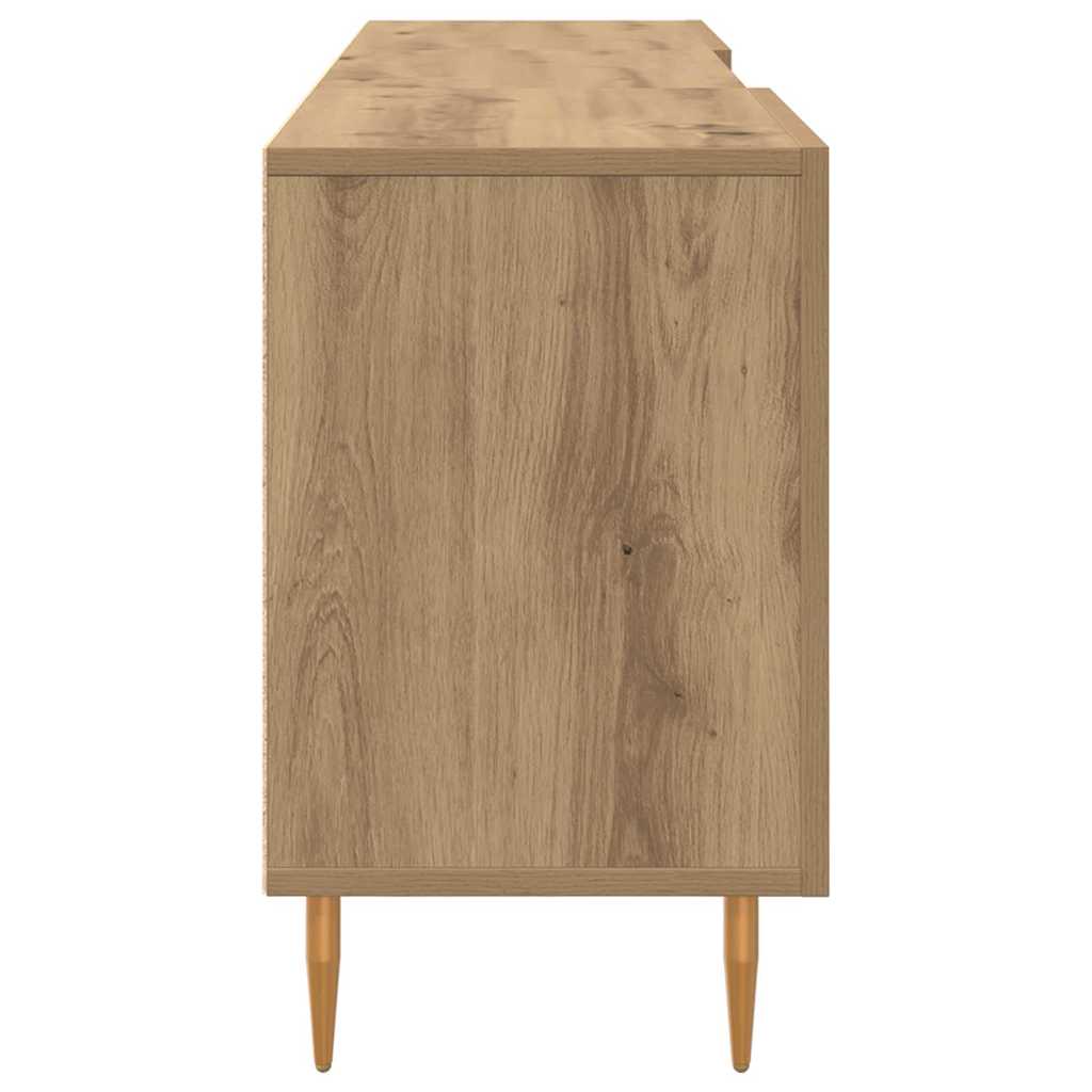 Cabinet TV stejar artizanal 150 x 30 x 50 cm Lemn compozit — imaginea 7