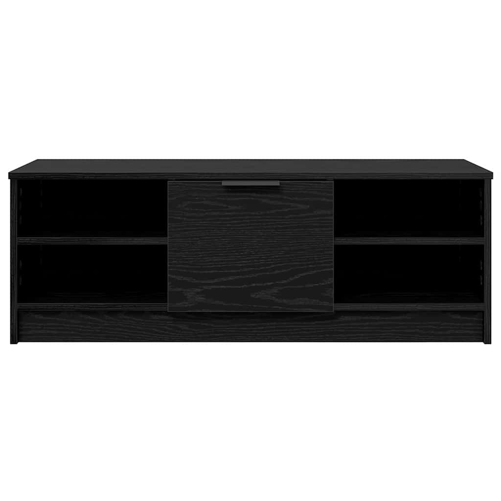 Cabinet TV Stejar Negru 102 x 35 x 36,5 cm Lemn compozit — imaginea 7