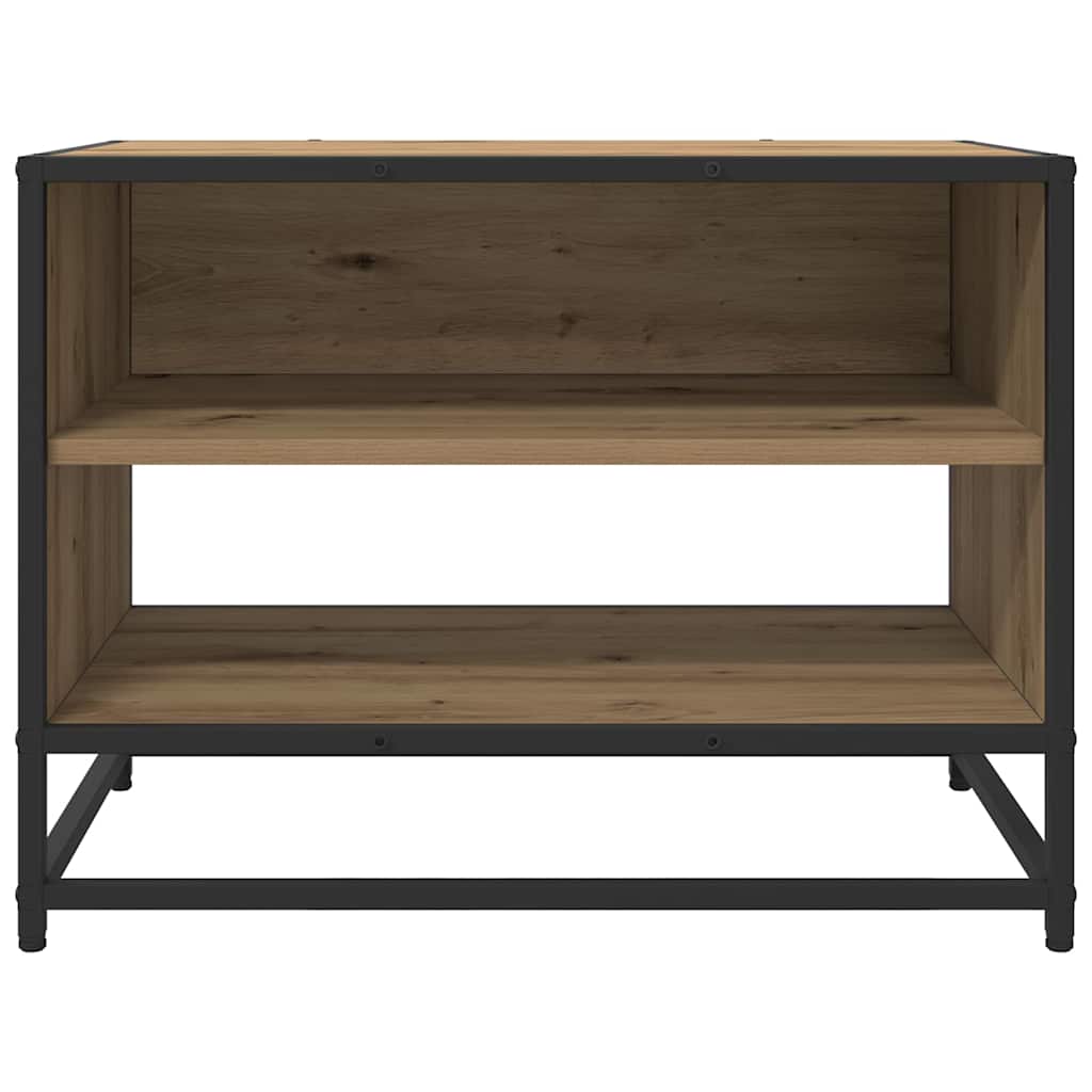 Cabinet TV stejar artizanal 61 x 40 x 46 cm Lemn compozit — imaginea 5