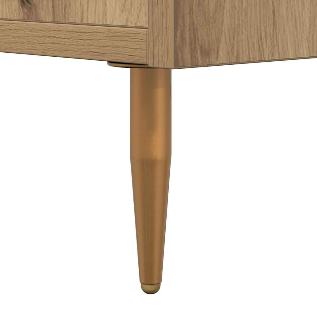Cabinet TV stejar artizanal 150 x 30 x 50 cm Lemn compozit — imaginea 10