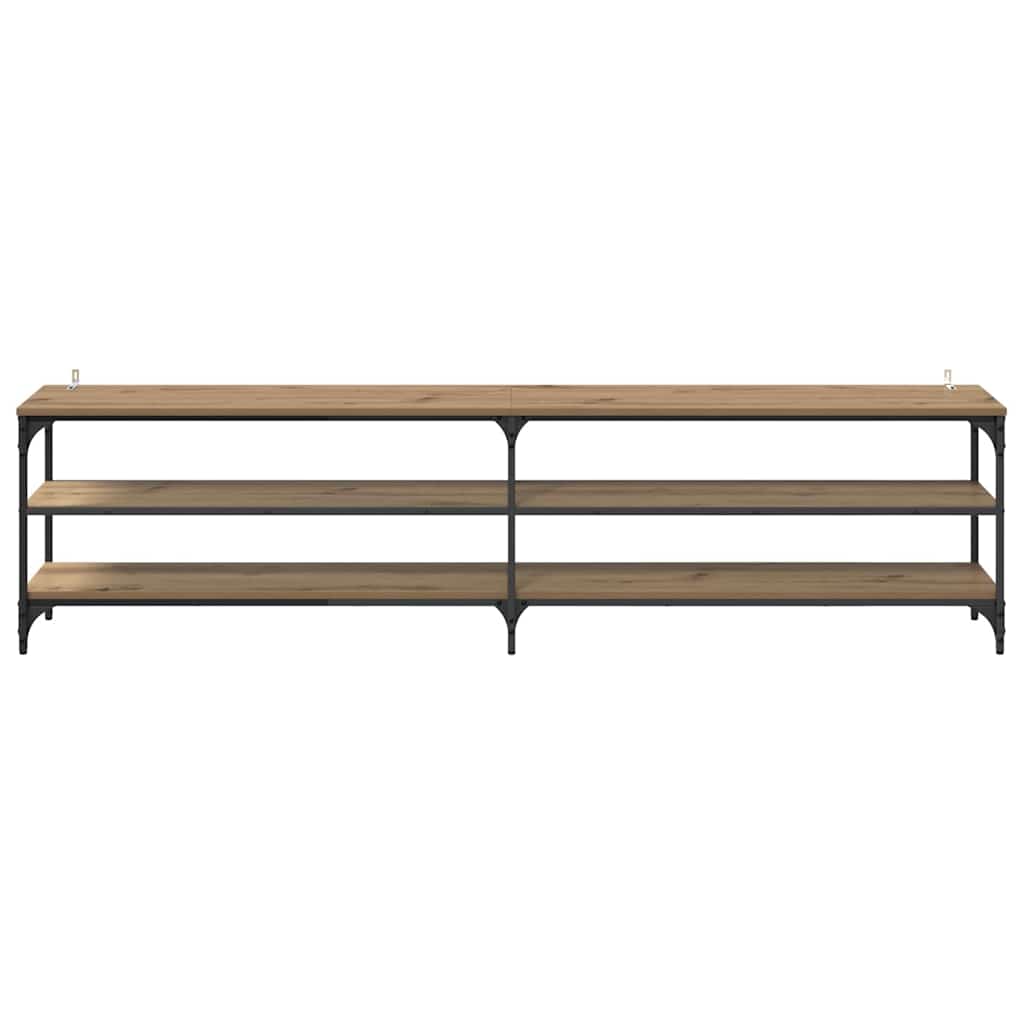 Cabinet TV Stejar Artizanal 200 x 30 x 50 cm — imaginea 7