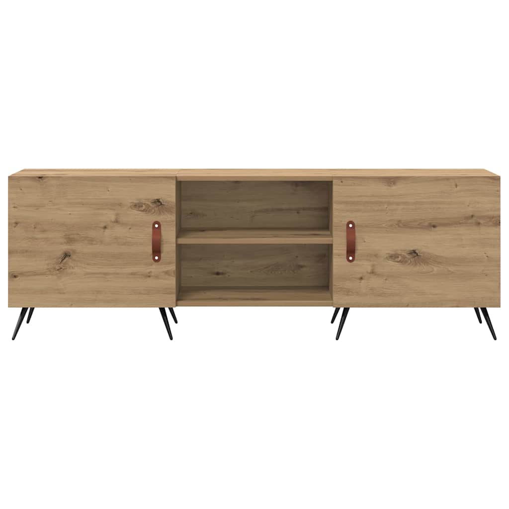 Cabinet TV stejar artizanal 150 x 30 x 50 cm Lemn compozit — imaginea 6