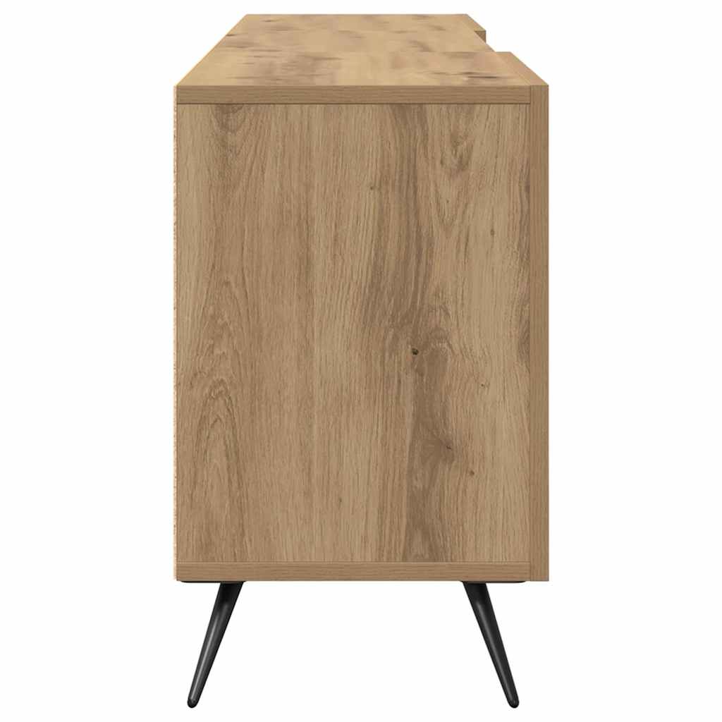 Cabinet TV stejar artizanal 150 x 30 x 50 cm Lemn compozit — imaginea 7