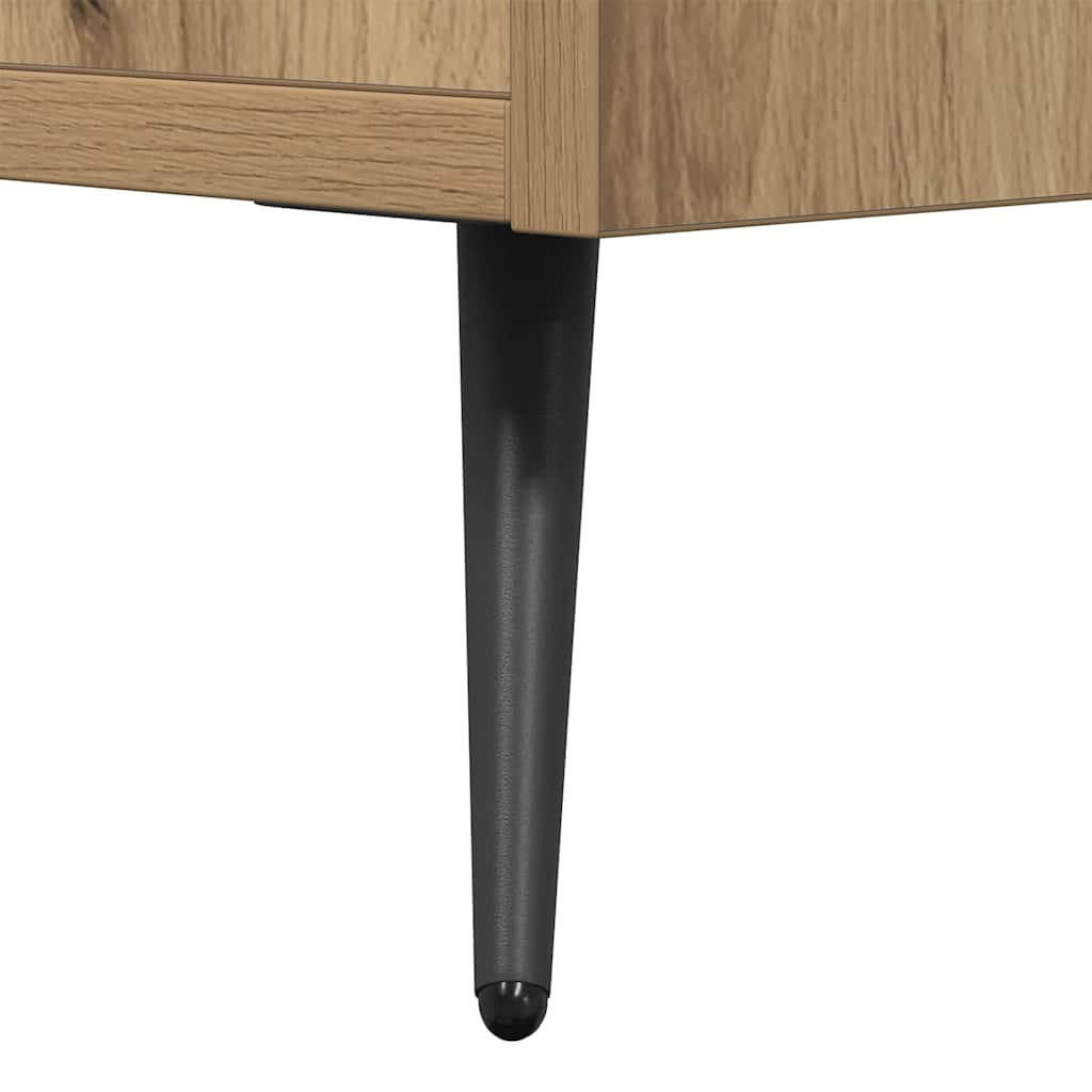 Cabinet TV stejar artizanal 150 x 30 x 50 cm Lemn compozit — imaginea 10