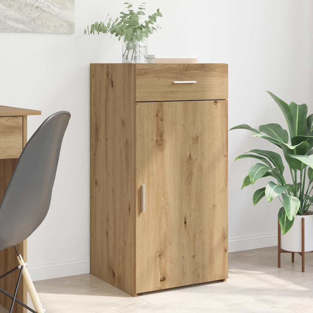 Bufet stejar artizanal 42.5 x 40 x 93 cm Lemn compozit — imaginea 2