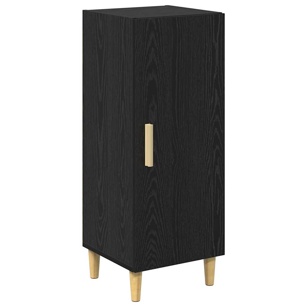Bufet Stejar negru 34.5 x 34 x 90 cm Lemn compozit