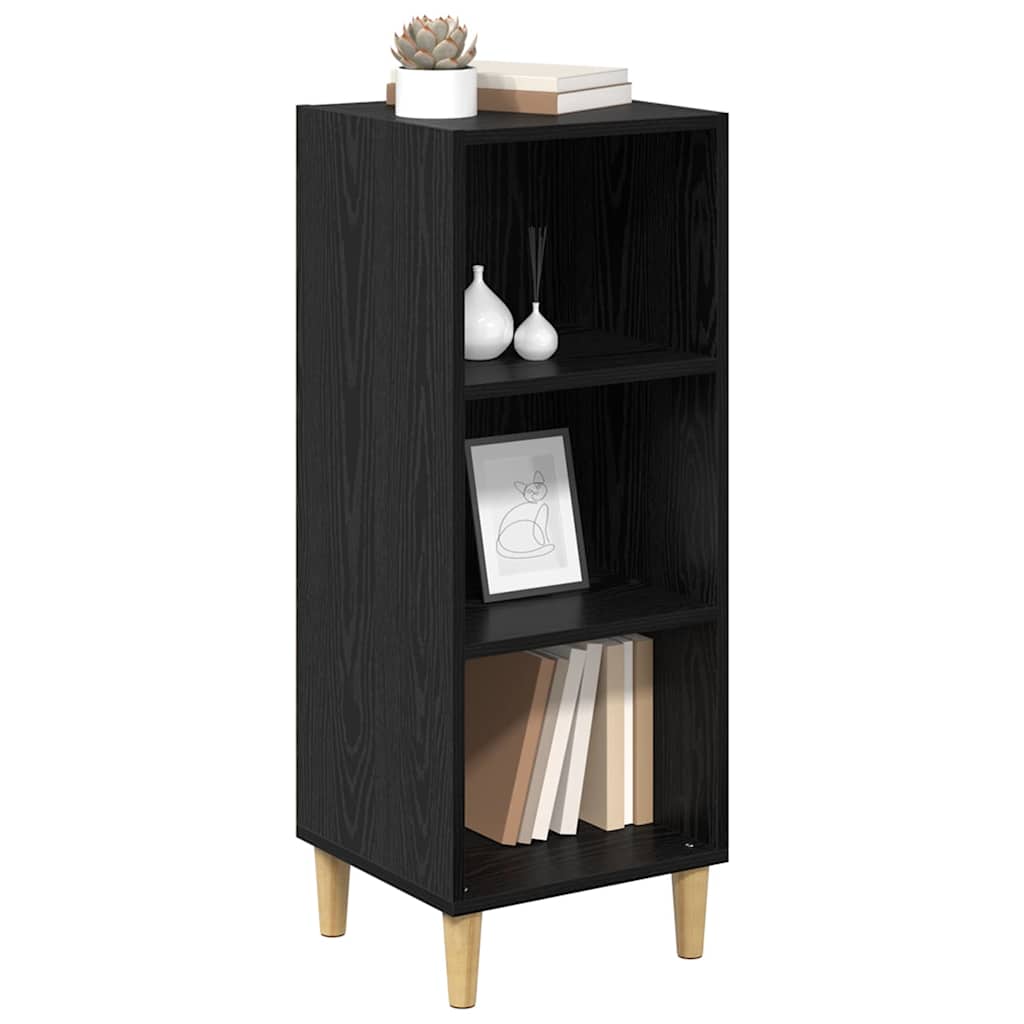 Bufet Stejar negru 32.5 x 34.5 x 90 cm Lemn compozit — imaginea 3