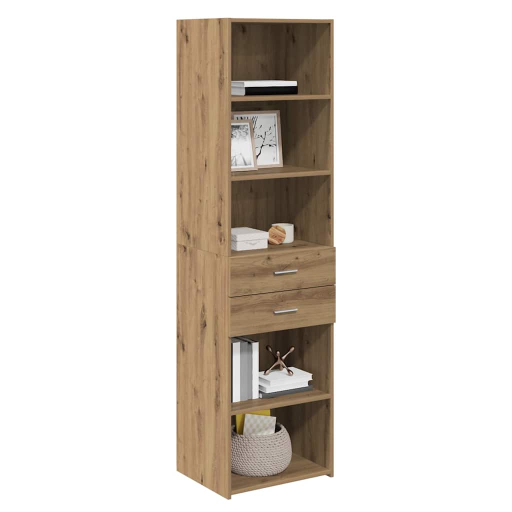Bufet Stejar Artizanal 50 x 42,5 x 185 cm Lemn compozit — imaginea 4